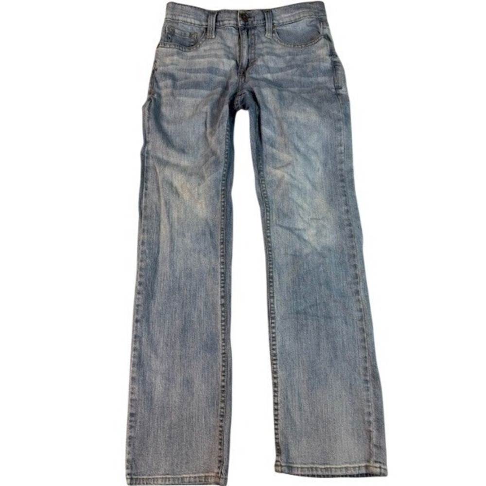 Cody James Jeans Mens 29W x 32L Light Wash Straight Leg Western Denim Stretch